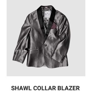 Appaman Silver Shawl Collar Tuxedo Jacket